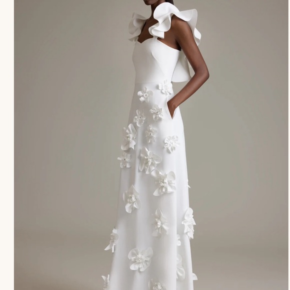 Greta Constantine Dragonette dress. Hemmed to be tea length. - Picture 2 of 2